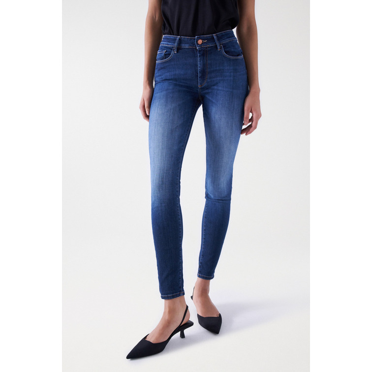 jeans femme  salsa destiny skinny washed