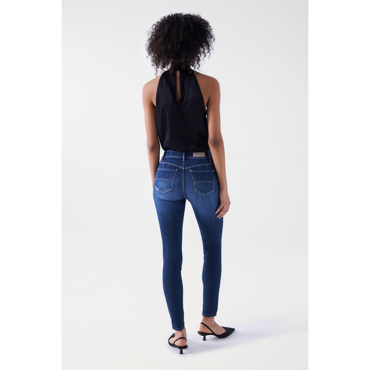 jeans femme  salsa destiny skinny washed