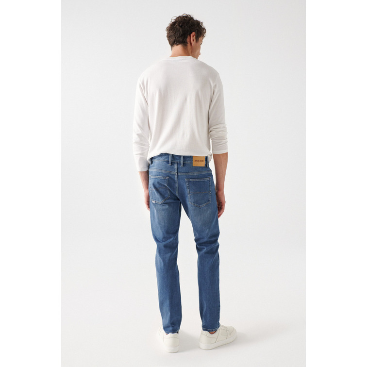 jeans homme  salsa slim jeans s-activ medium ligh