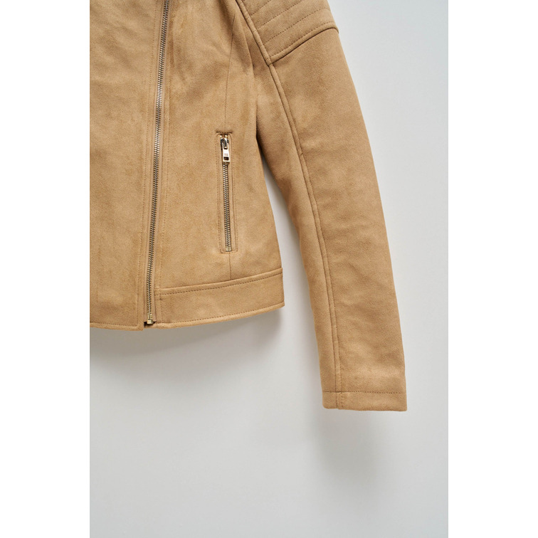 manteau femme  salsa jeans suede moto jacket