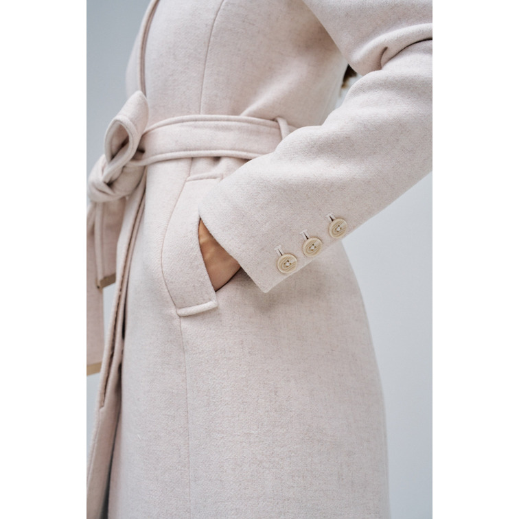 manteau femme  salsa jeans the reimagined wool coat