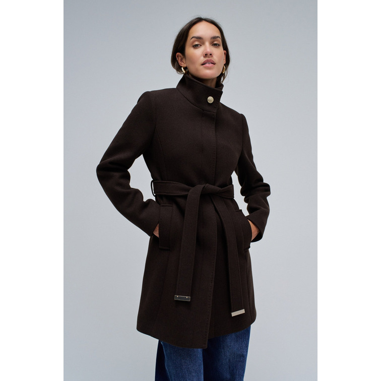 manteau femme  salsa jeans the reimagined wool coat