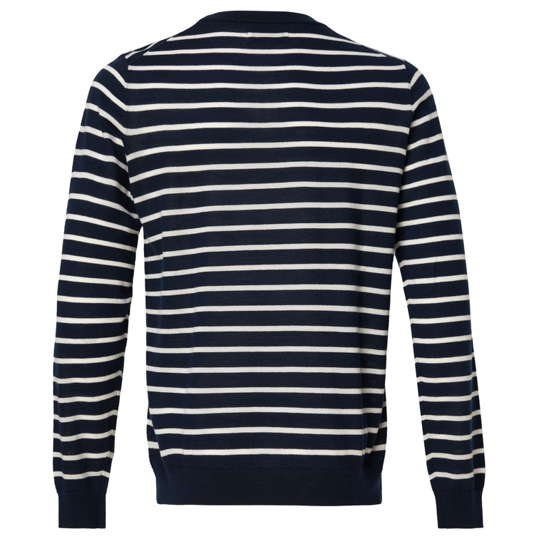 maillot homme  salsa striped wool light knit sweate