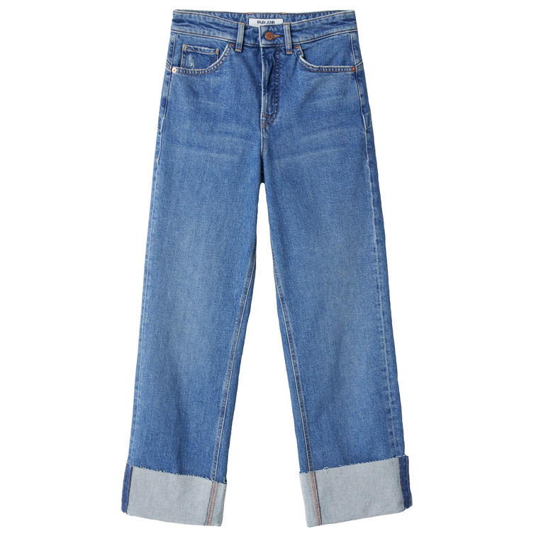 jeans femme  salsa jeans faith with cuff