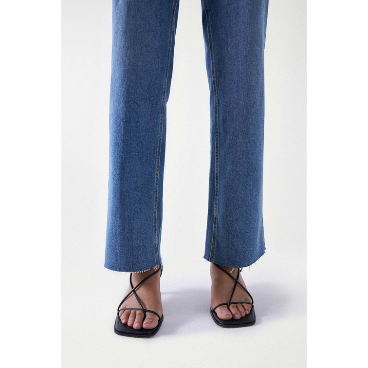 jeans femme  salsa jeans faith with cuff