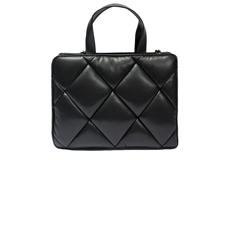 sac à main femme  salsa quilted vegan leather tote bag