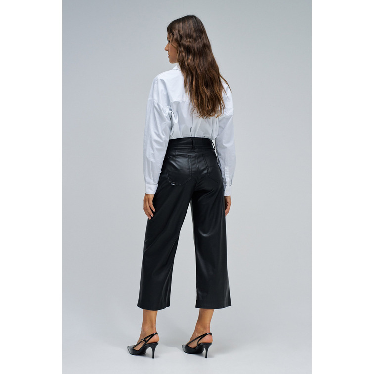 jeans femme  salsa jeans true cropped wide pu
