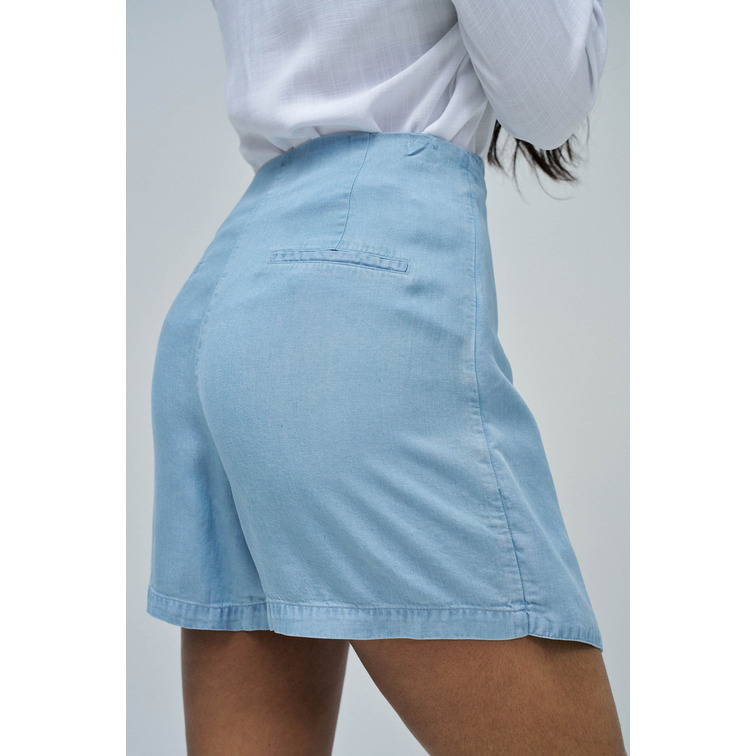 jeans femme  salsa jeans skort lightdenim