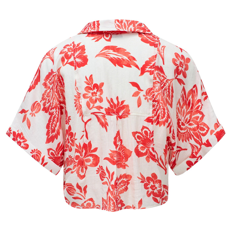chemise femme  salsa jeans tie-front shirt