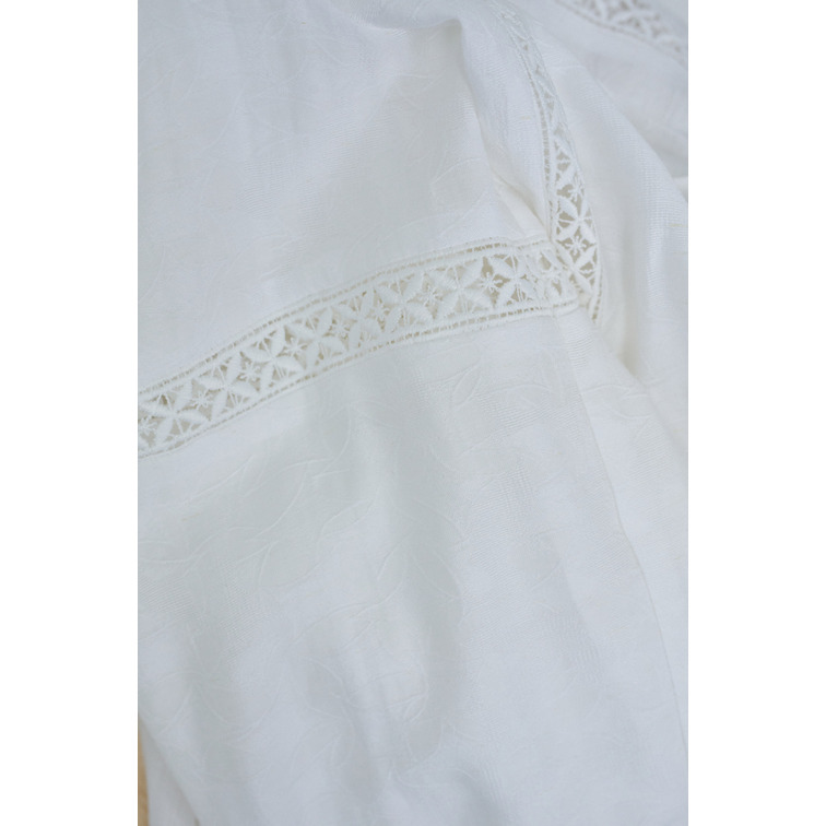 chemise femme  salsa jeans blouse w/lace details & jacqua