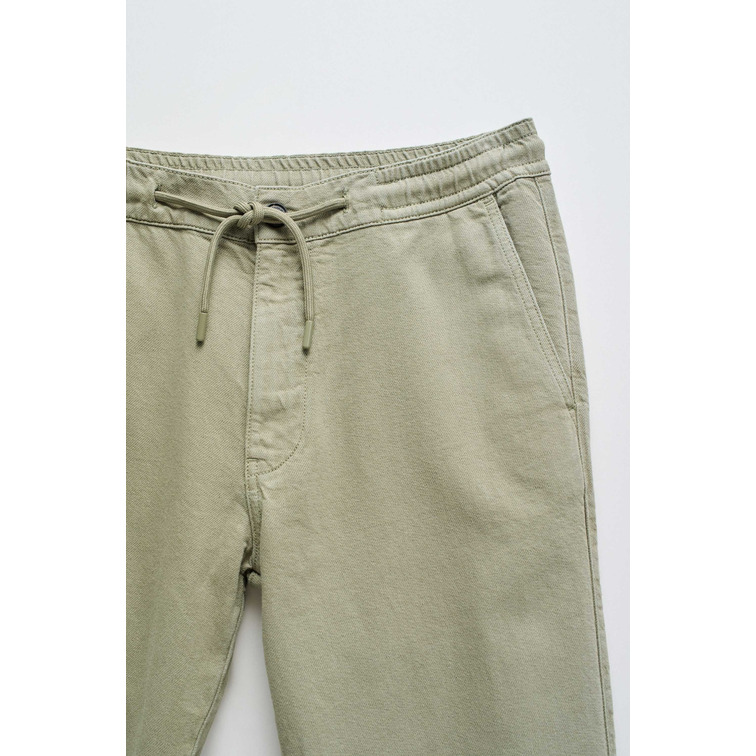 jeans homme  salsa jeans regular jogger pants mix linen