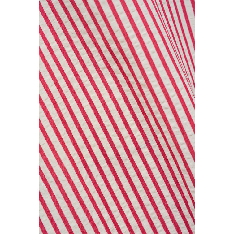 robe femme  salsa jeans pinstriped dress with waist de