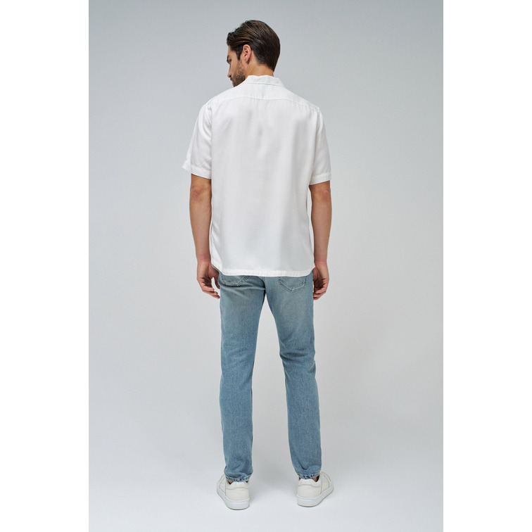 chemise homme  salsa jeans regular fit shirt light denim