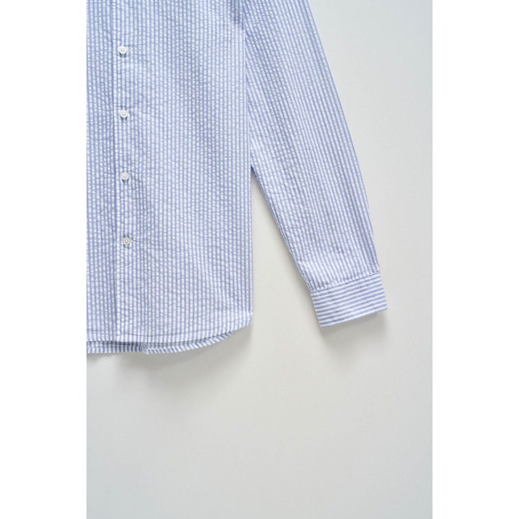 chemise homme  salsa jeans regular fit shirt seesucker st