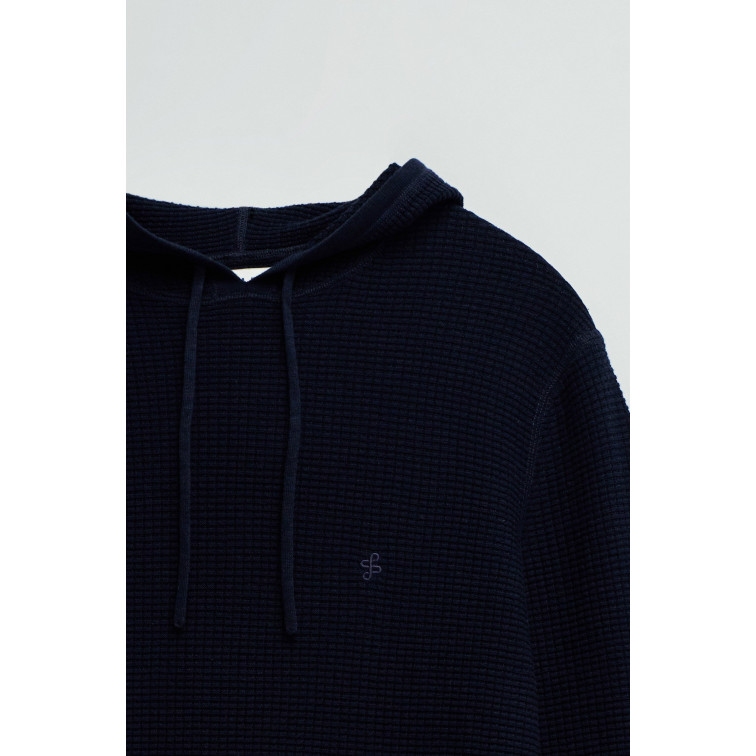 homme waffle knit hoodie 831