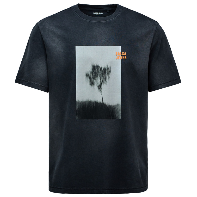 t-shirt homme  salsa jeans t-shirt regular photograpic pr