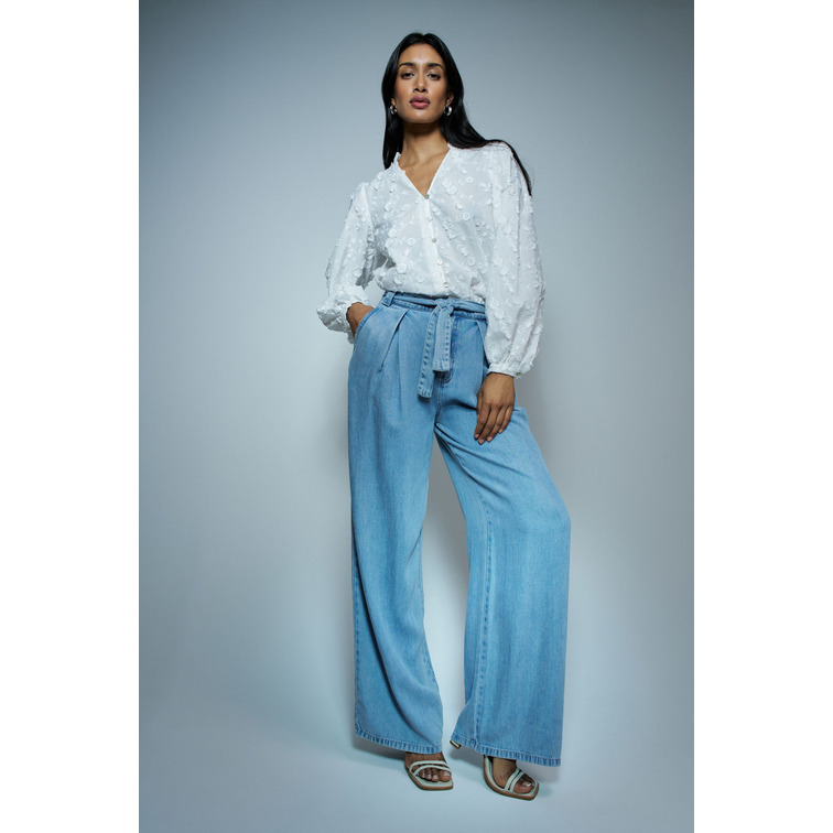 jeans femme  salsa jeans chino lightdenim