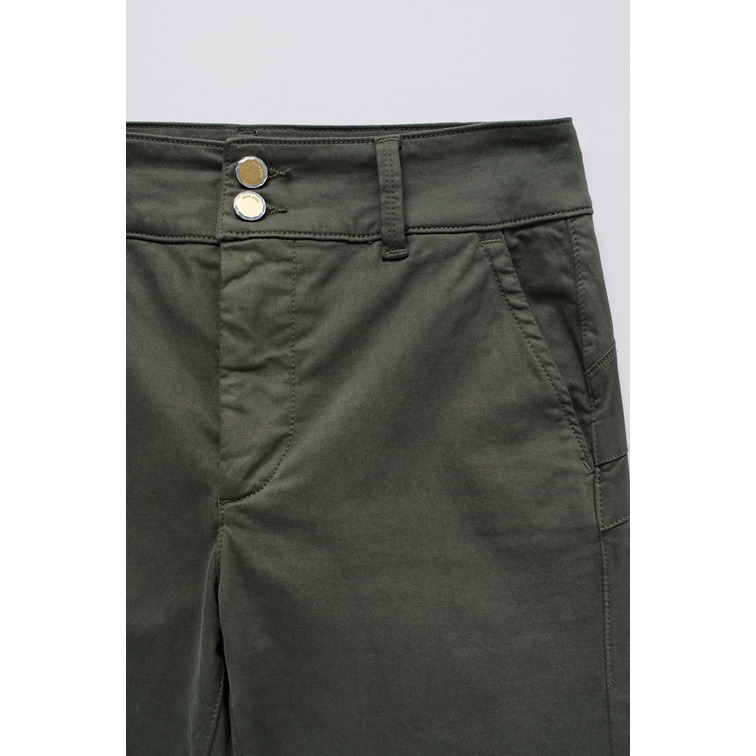 pantalon femme  salsa secret chino color