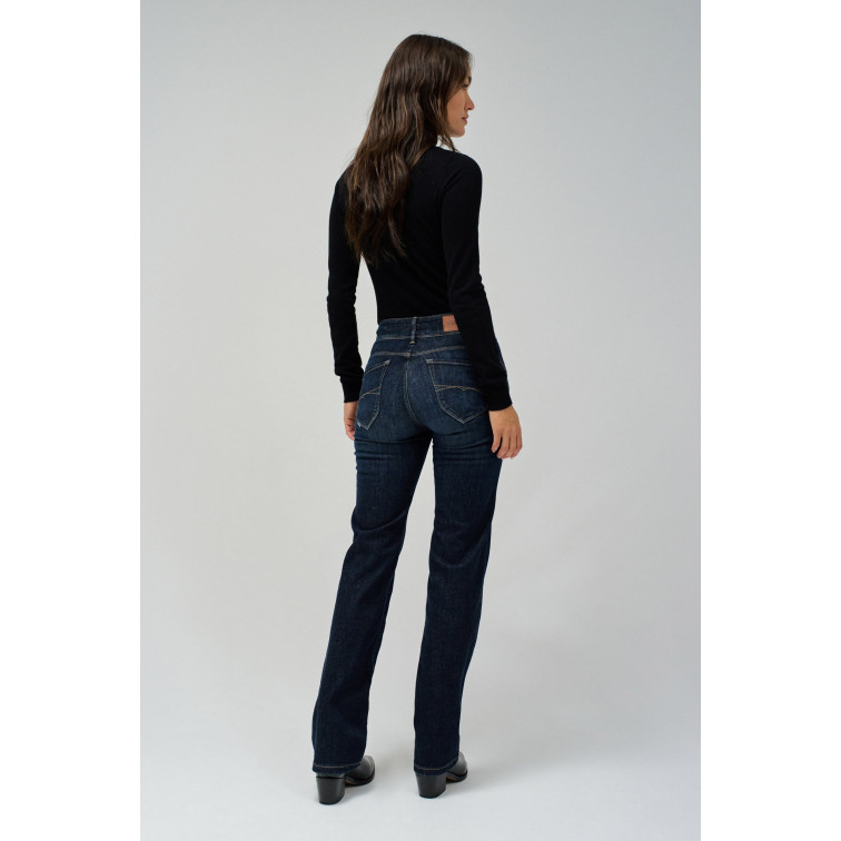jeans femme  salsa jeans secret straight denim