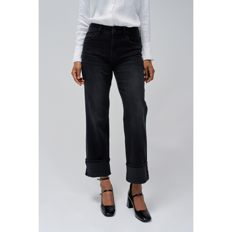 jeans femme  salsa jeans true straight black