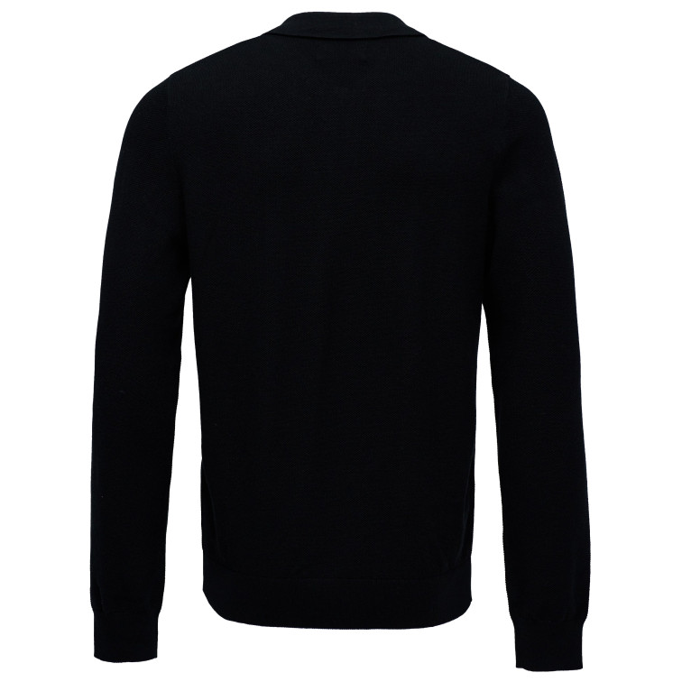 maillot homme  salsa jeans basic half zip waffle knit swe