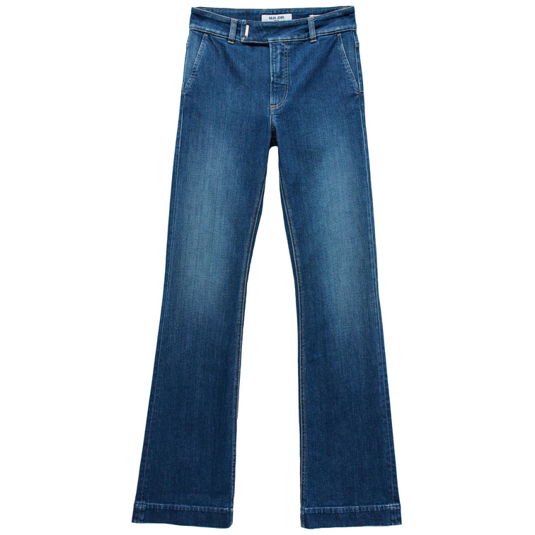 jeans femme  salsa jeans destiny bootcut w/ belt & fren