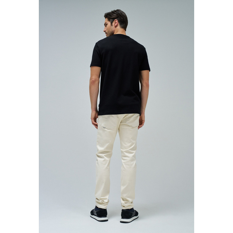 t-shirt homme  salsa jeans textured t-shirt regular fit