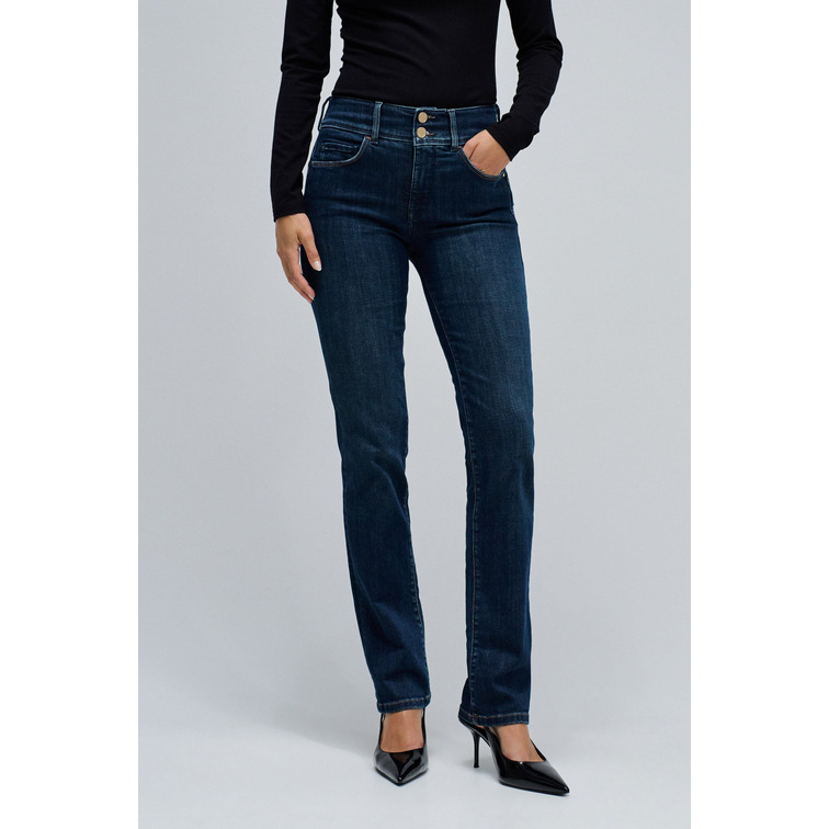 jeans femme  salsa jeans secret slim w/ metal details