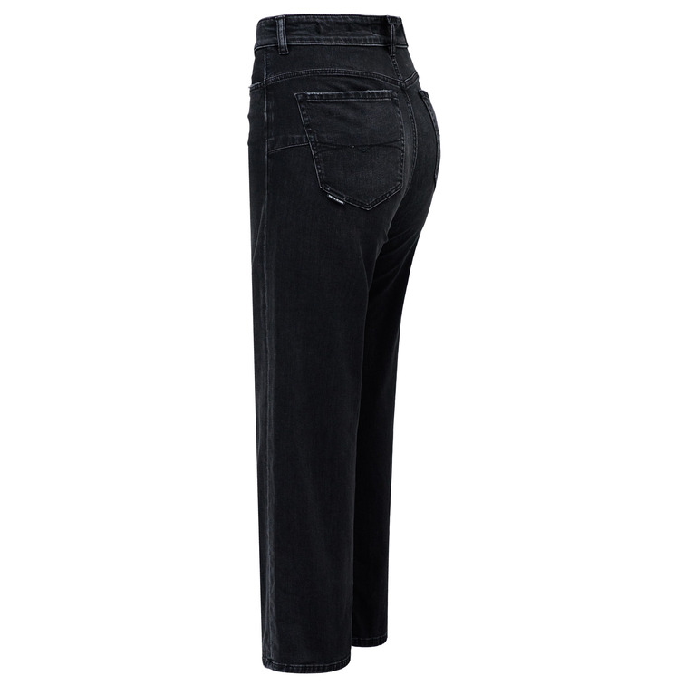 jeans femme  salsa jeans faith wide black wash