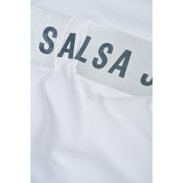 t-shirt homme  salsa jeans t-shirt slim fit branding w/ f