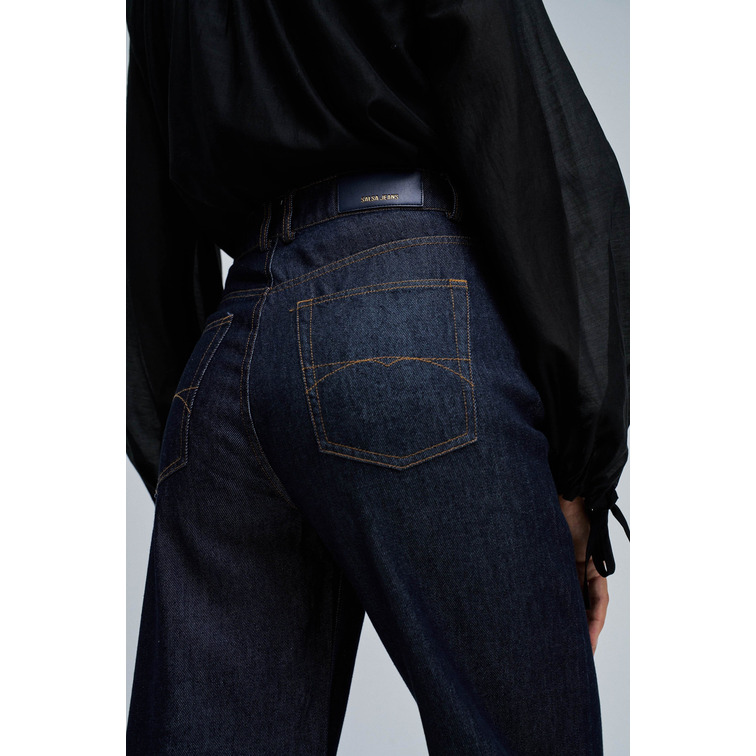 jeans femme  salsa jeans jeans wide w/ buttons