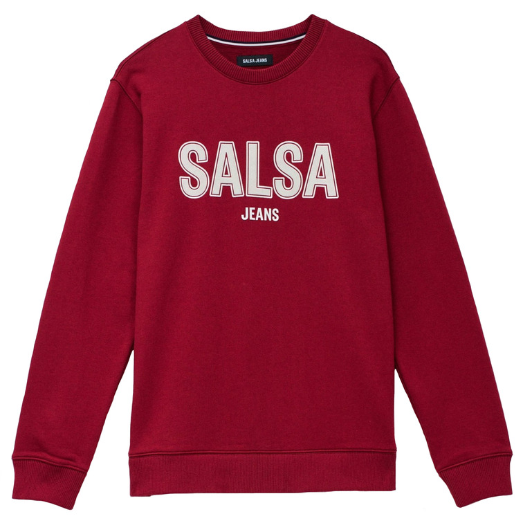 sweat-shirt homme  salsa jeans french terry sweat high relief