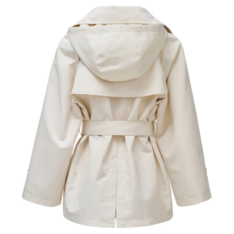manteau femme  salsa jeans parka with detachable hood