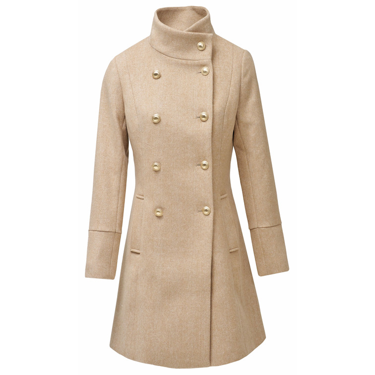 manteau femme  salsa jeans the new classic wool coat