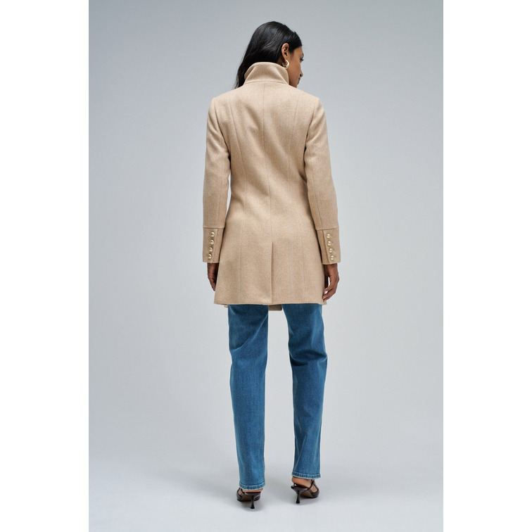 manteau femme  salsa jeans the new classic wool coat
