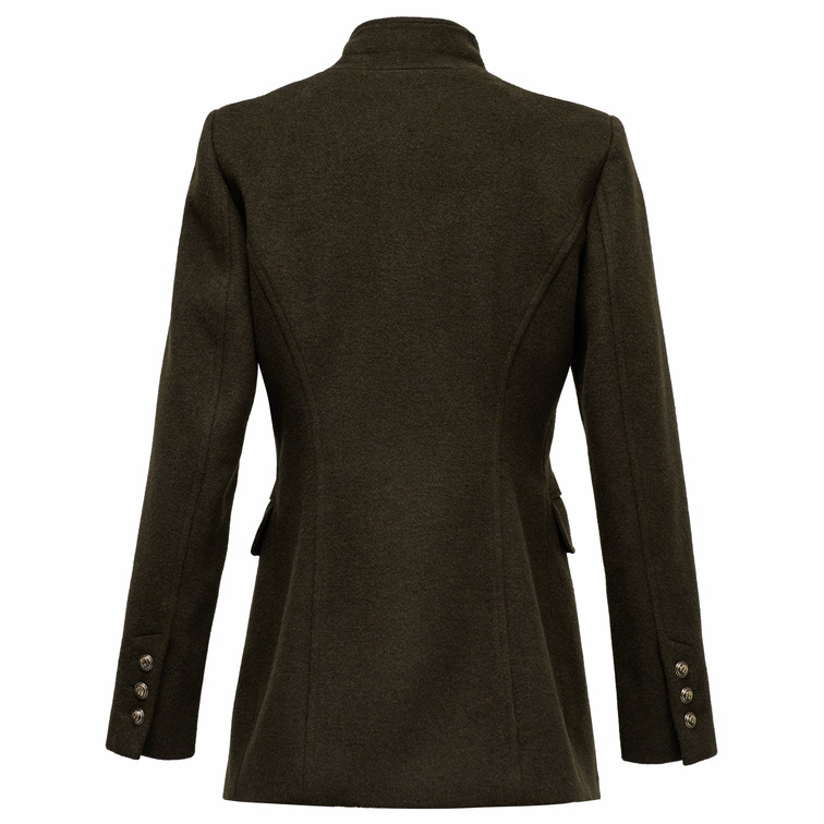 manteau femme  salsa jeans short wool peacoat