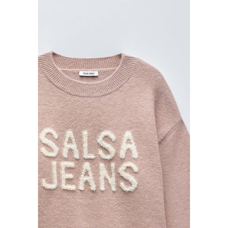 sweat-shirt femme  salsa jeans knitted branding jumper
