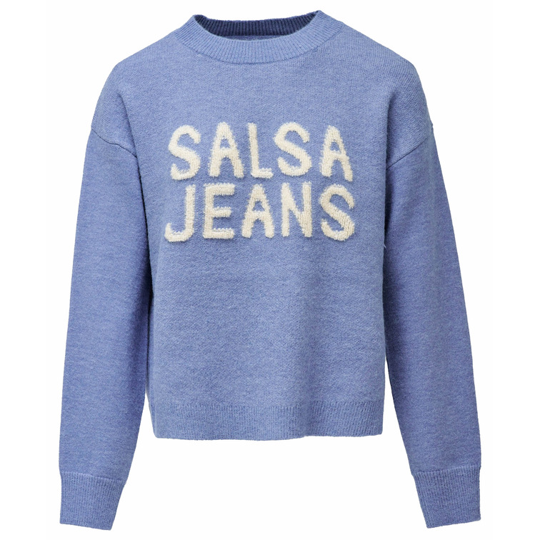 sweat-shirt femme  salsa jeans knitted branding jumper