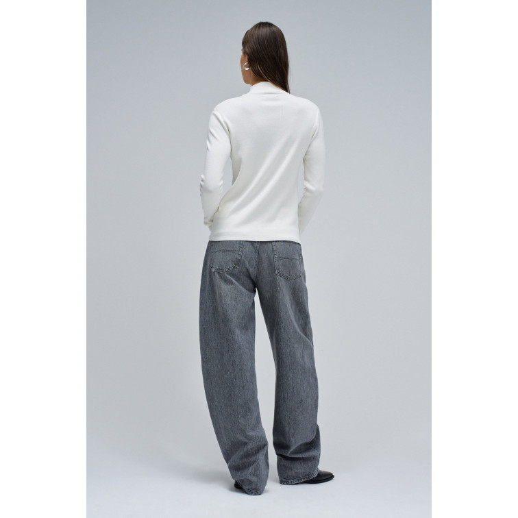 maillot femme  salsa jeans knitted turtleneck w/ crystal