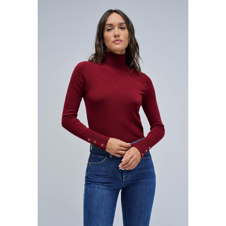 maillot femme  salsa jeans basic turtleneck long sleeve