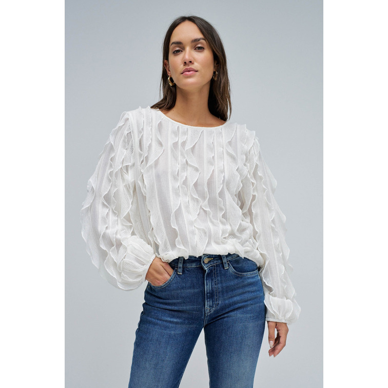maillot femme  salsa jeans frill longsleeve