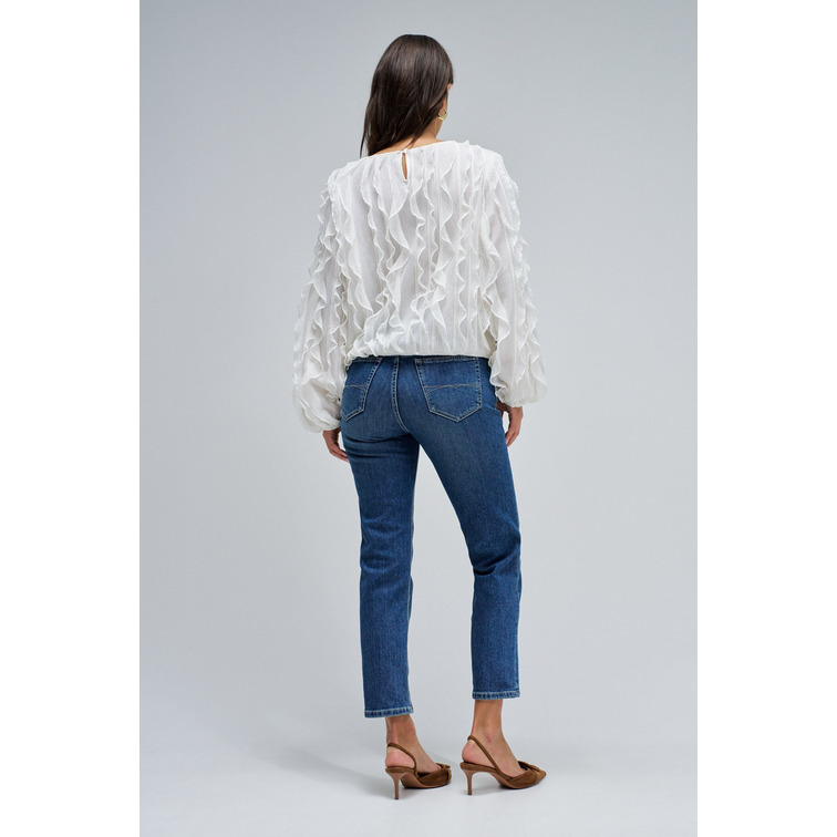 maillot femme  salsa jeans frill longsleeve