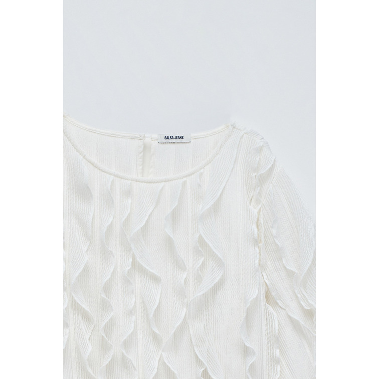 maillot femme  salsa jeans frill longsleeve