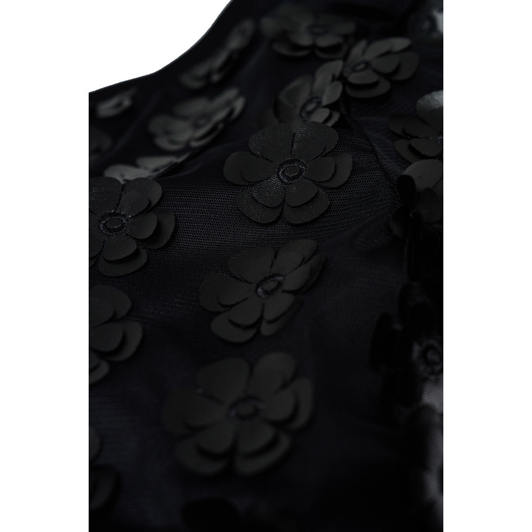 sweat-shirt femme  salsa jeans sweatshirt with 3d flowers