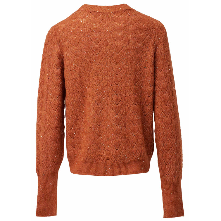 maillot femme  salsa jeans sweater with shiny detail
