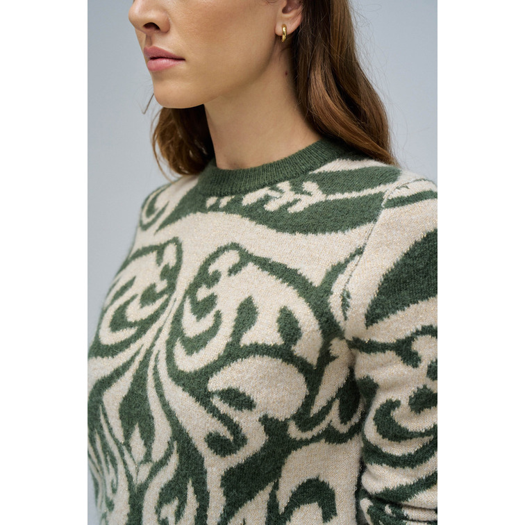 maillot femme  salsa jeans jacquard sweater