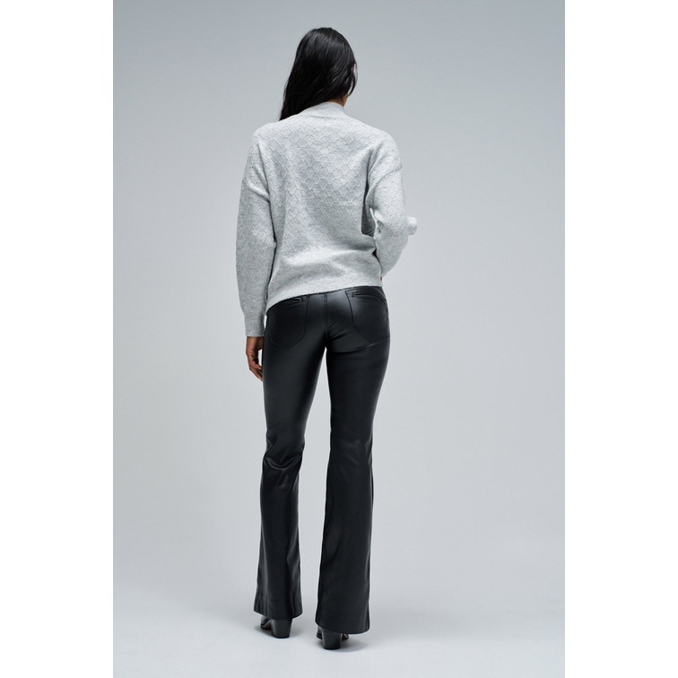 sweat-shirt femme  salsa jeans lurex sweater with buttons