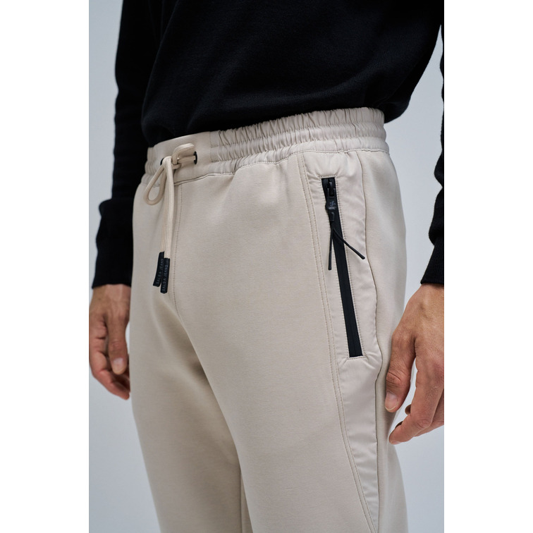 jeans homme  salsa jeans scuba joogers with mix materia