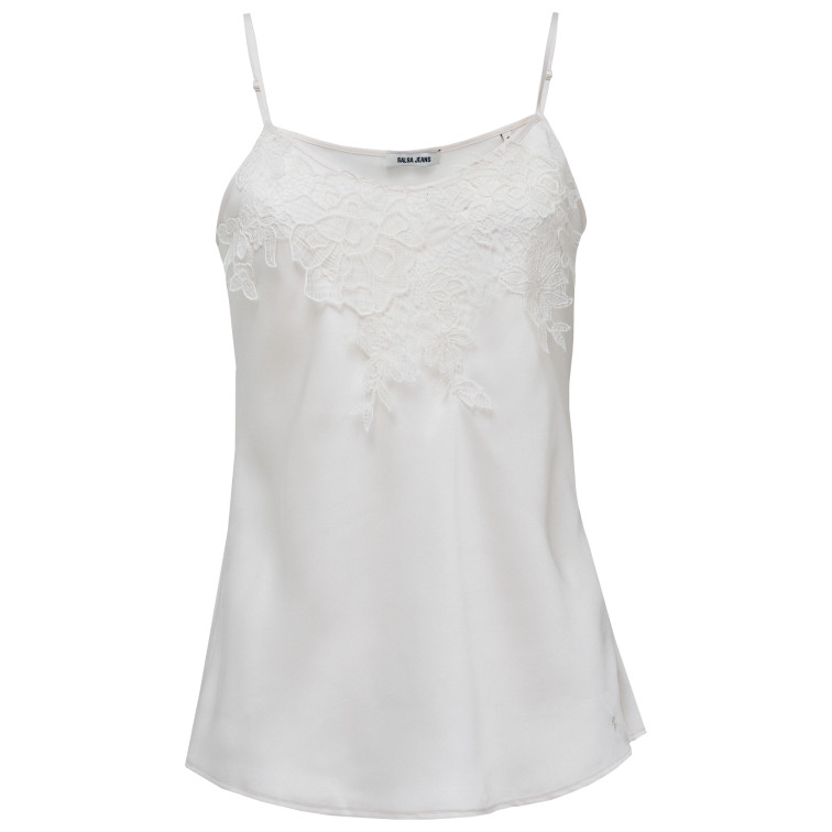 t-shirt femme  salsa jeans lace top