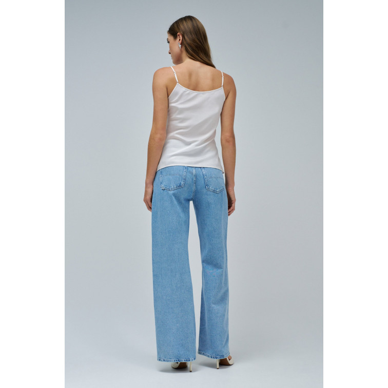 t-shirt femme  salsa jeans lace top